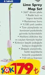 LİME SPREY MOP SET LİME SPREY MOP SET